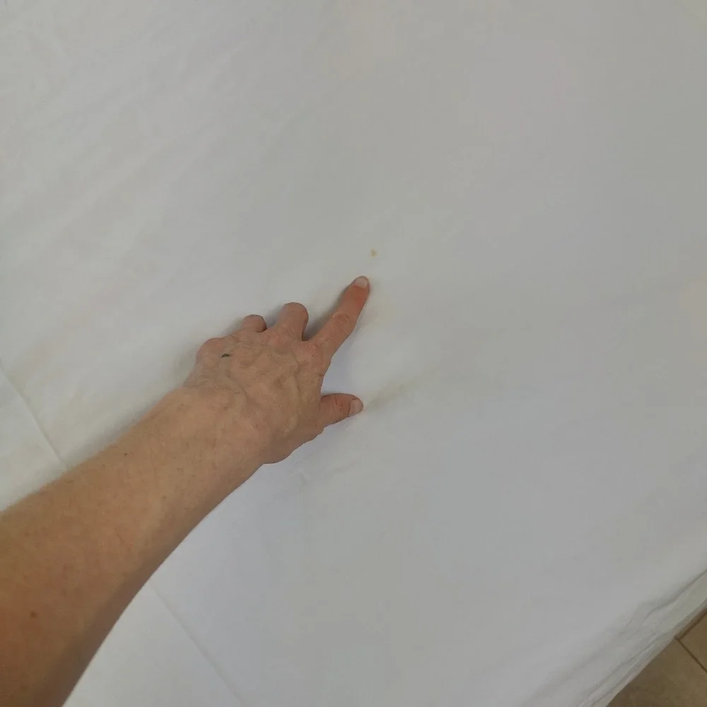 Boll & Branch Queen Flat Sheet White 100% Organic Cotton Minimalist Bedding